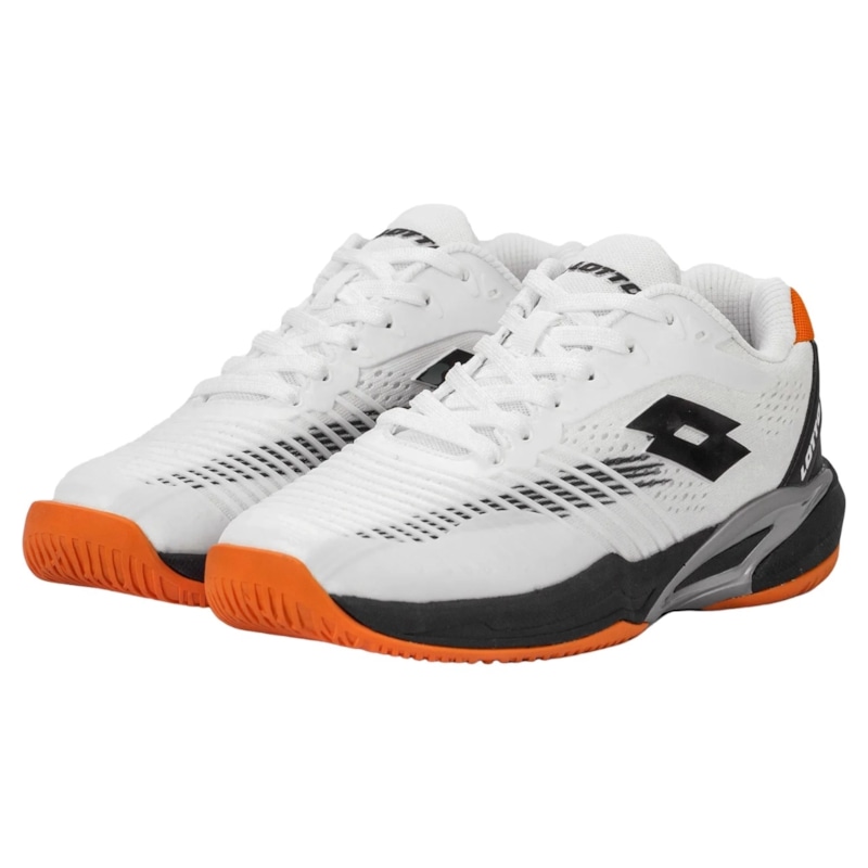 Giày Pickleball Lotto Francis - LOTTE250701O - Màu Trắng Cam