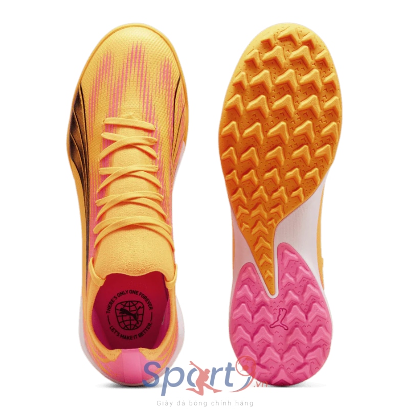Puma Ultra Match TT - Vàng/Đỏ - 107757 03