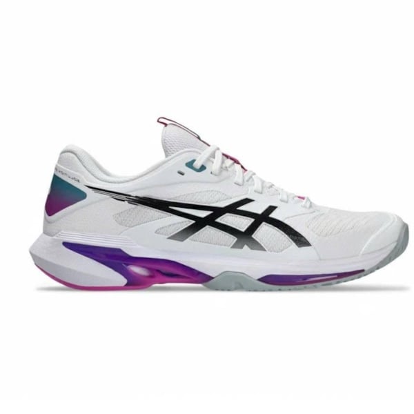 Giày Pickleball Asics Solution Speed FF 4 - 1041A532-101 - Trắng/Tím/Đen