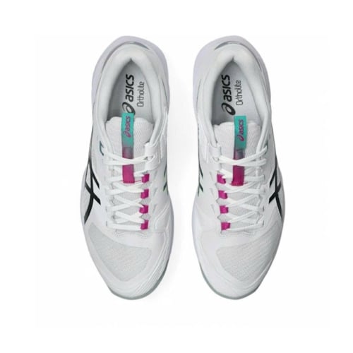 Giày Pickleball Asics Solution Speed FF 4 - 1041A532-101 - Trắng/Tím/Đen