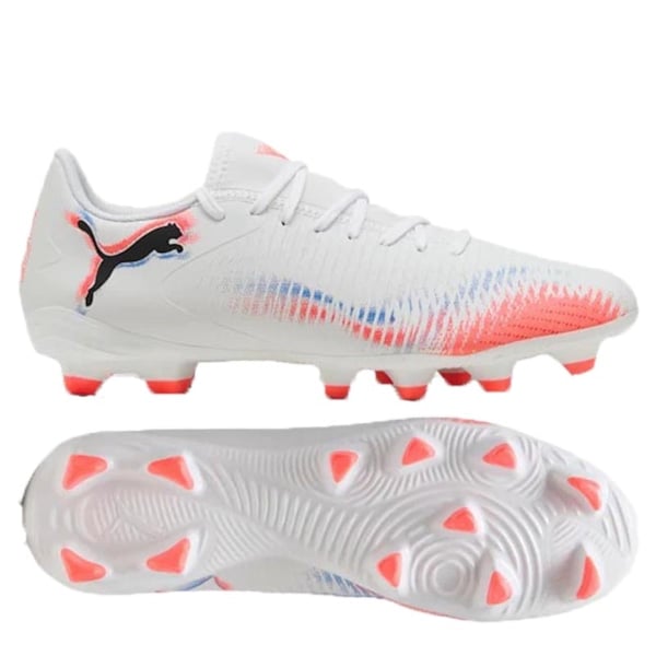 Giày Puma Future 8 Play FG/AG Untamed - Trắng/Cam - 108602 01