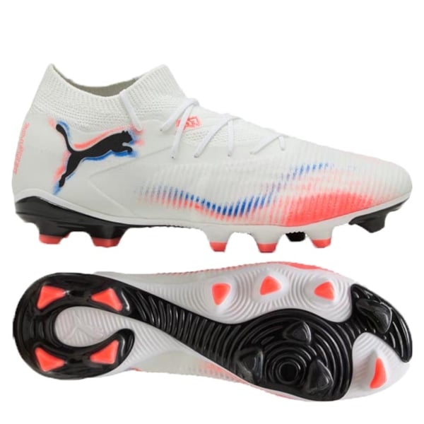 Puma Future 8 Match AG/FG Untamed - Màu Trắng/Cam - 108593 01