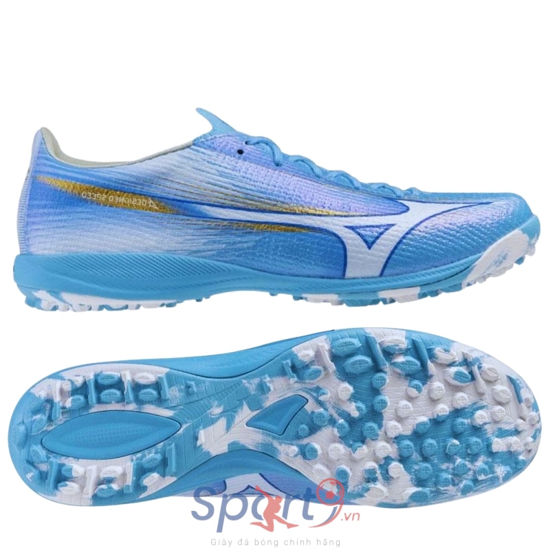 Mizuno Alpha 3 Elite AS TF - P1GD266225 - Xanh Ngọc