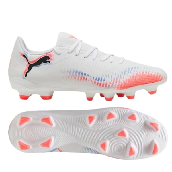 Giày Puma Future 8 Play FG/AG Untamed - Trắng/Cam - 108602 01