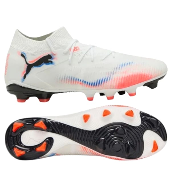 Puma Future 8 Match AG/FG Untamed - Màu Trắng/Cam - 108593 01