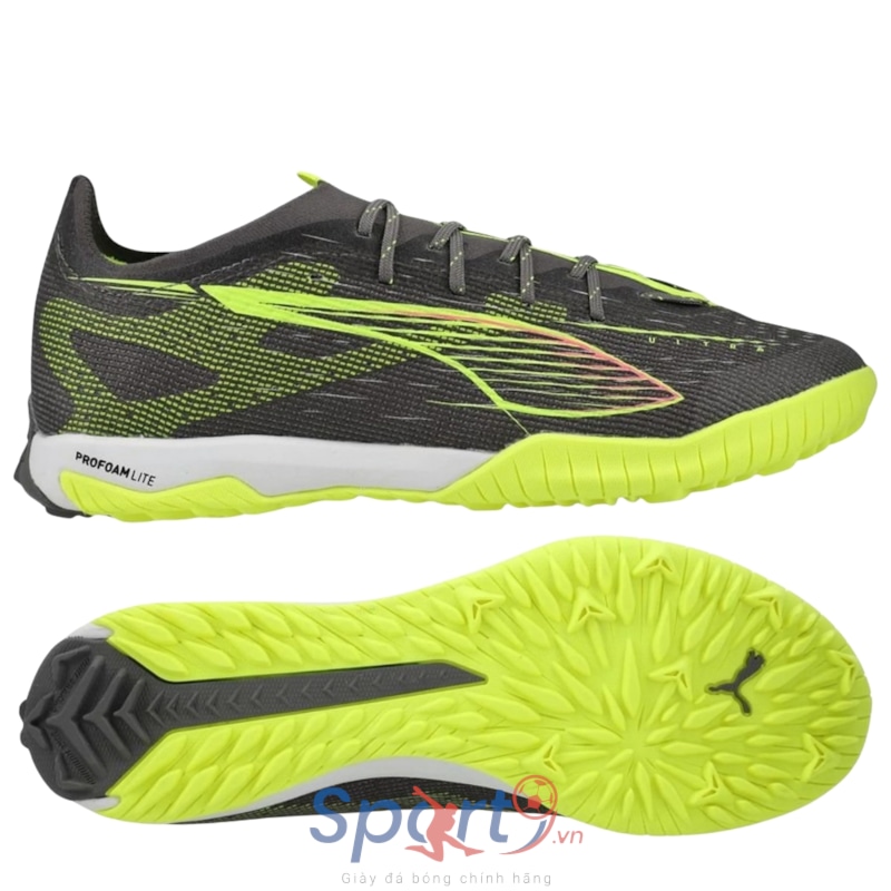 Puma Ultra 5 Pro Cage TF - Xám/Xanh - 108173 03