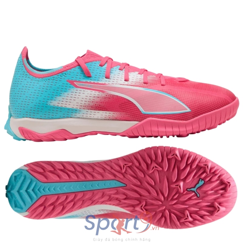 Puma Ultra 6 Match TT - Hồng/Xanh - 108766 01