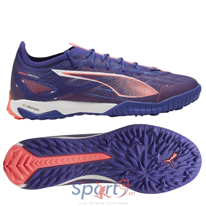 PUMA Ultra 5 Pro Cage TT - Tím Than - 107889 01