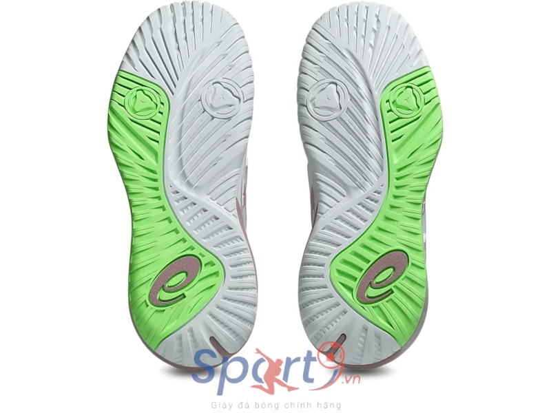 Giày pickleball Asics Gel Resolution X - 1042A279-104 - Trắng/Xanh Mạ