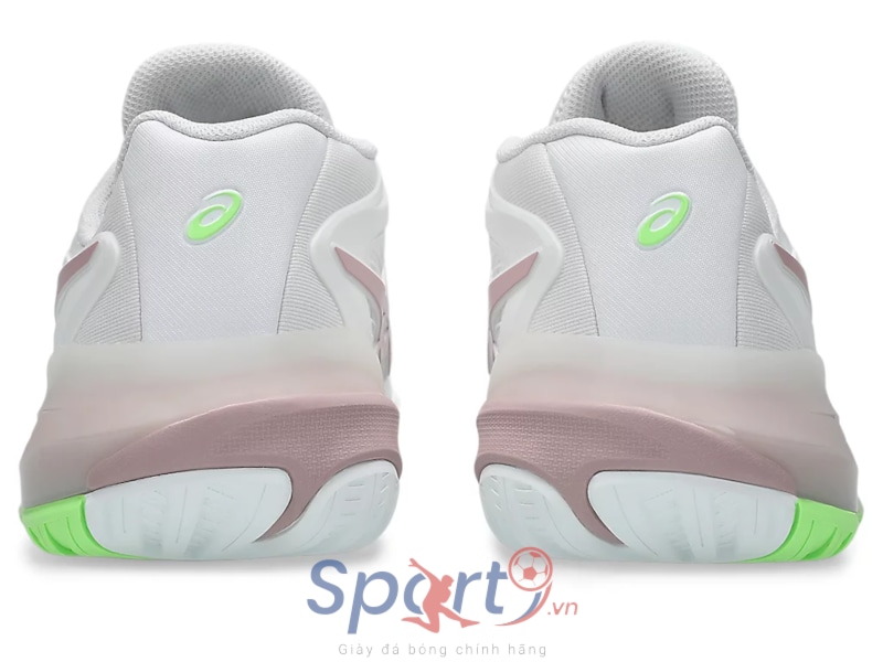 Giày pickleball Asics Gel Resolution X - 1042A279-104 - Trắng/Xanh Mạ