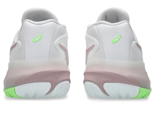 Giày pickleball Asics Gel Resolution X - 1042A279-104 - Trắng/Xanh Mạ