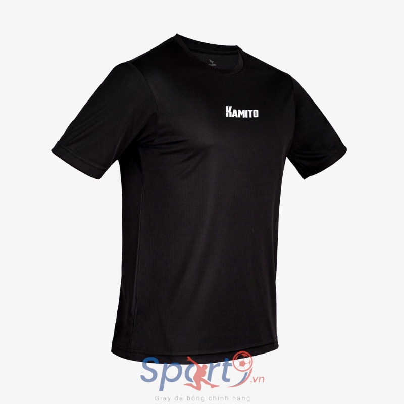 Áo T-shirt Pickleball Kamito player KMAT251340 Đen 