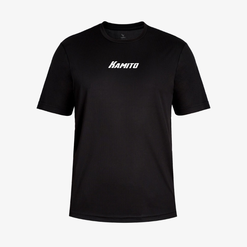 Áo T-shirt Pickleball Kamito player KMAT251340 Đen 