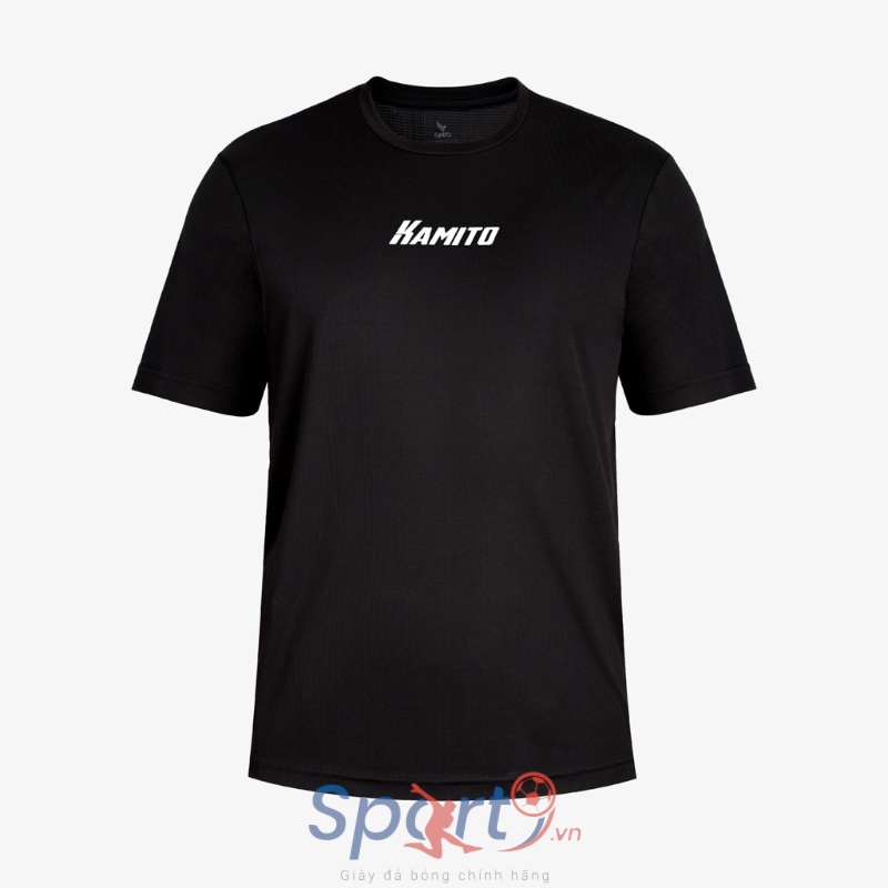 Áo T-shirt Pickleball Kamito player KMAT251340 Đen 