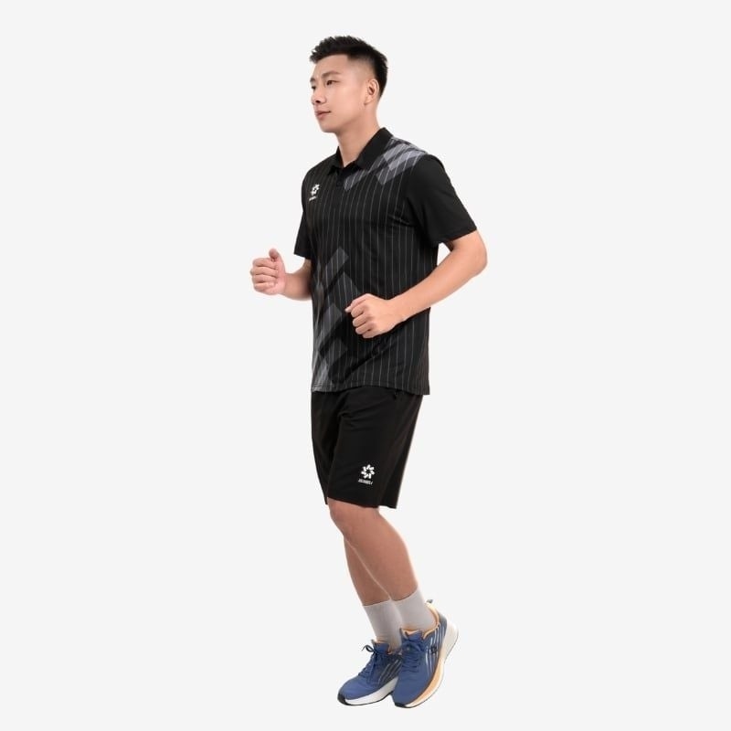 Áo Polo Jogarbola Kuban MJ-A4090 - Màu Đen