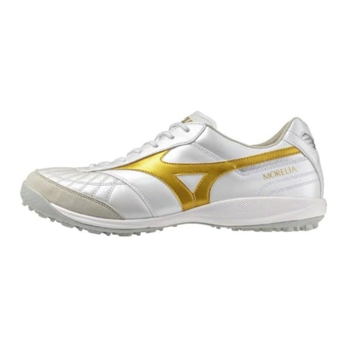 Mizuno Morelia Sala Japan TF - Trắng/Vàng Gold - Q1GB260250