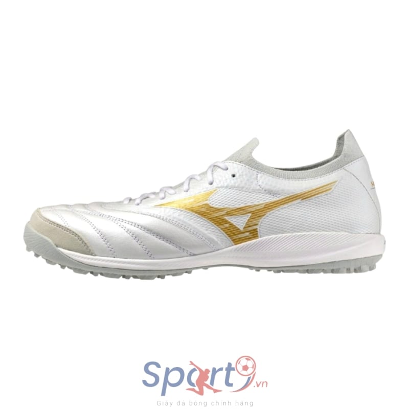 Mizuno Morelia Neo Sala Beta TF - Trắng/Vàng Gold - Q1GB264050
