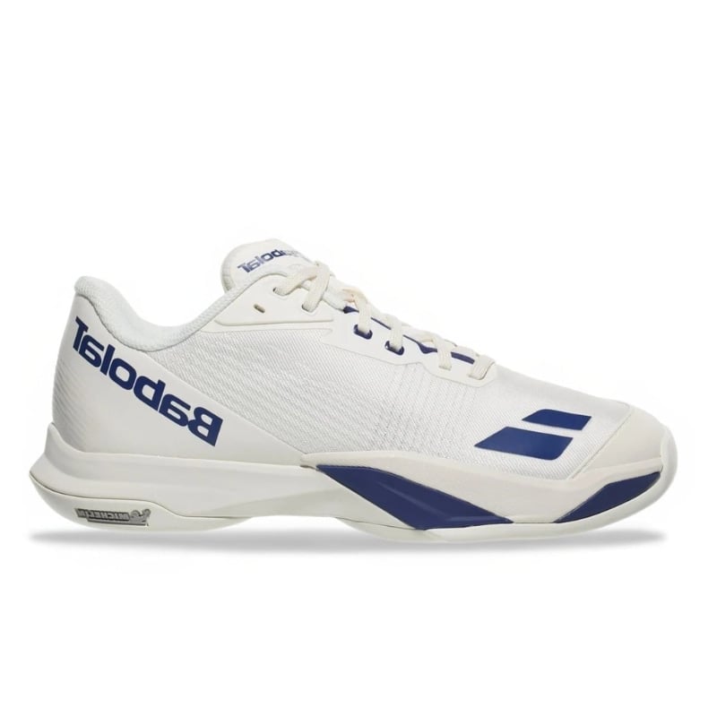 Giày Pickleball Babolat Jet Mach 4 All Court - Trắng/Xanh - BA30S26629B-1115