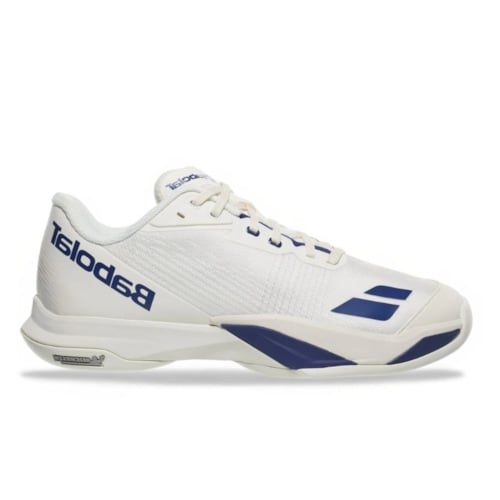 Giày Pickleball Babolat Jet Mach 4 All Court - Trắng/Xanh - BA30S26629B-1115