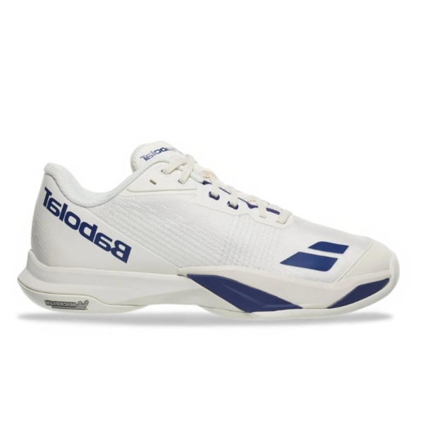 Giày Pickleball Babolat Jet Mach 4 All Court - Trắng/Xanh - BA30S26629B-1115