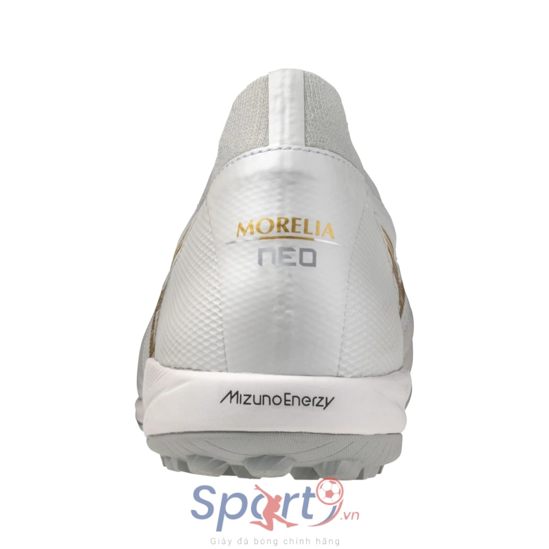 Mizuno Morelia Neo Sala Beta TF - Trắng/Vàng Gold - Q1GB264050