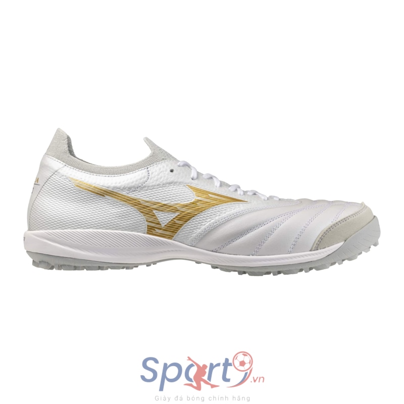 Mizuno Morelia Neo Sala Beta TF - Trắng/Vàng Gold - Q1GB264050