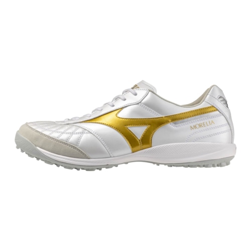 Mizuno Morelia Sala Japan TF - Trắng/Vàng Gold - Q1GB260250