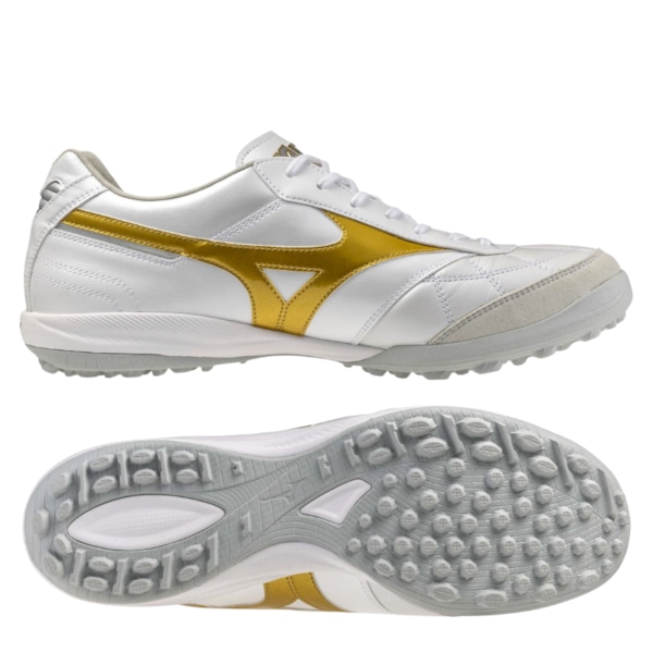 Mizuno Morelia Sala Japan TF - Trắng/Vàng Gold - Q1GB260250