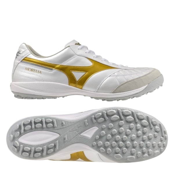Mizuno Morelia Sala Japan TF - Trắng/Vàng Gold - Q1GB260250