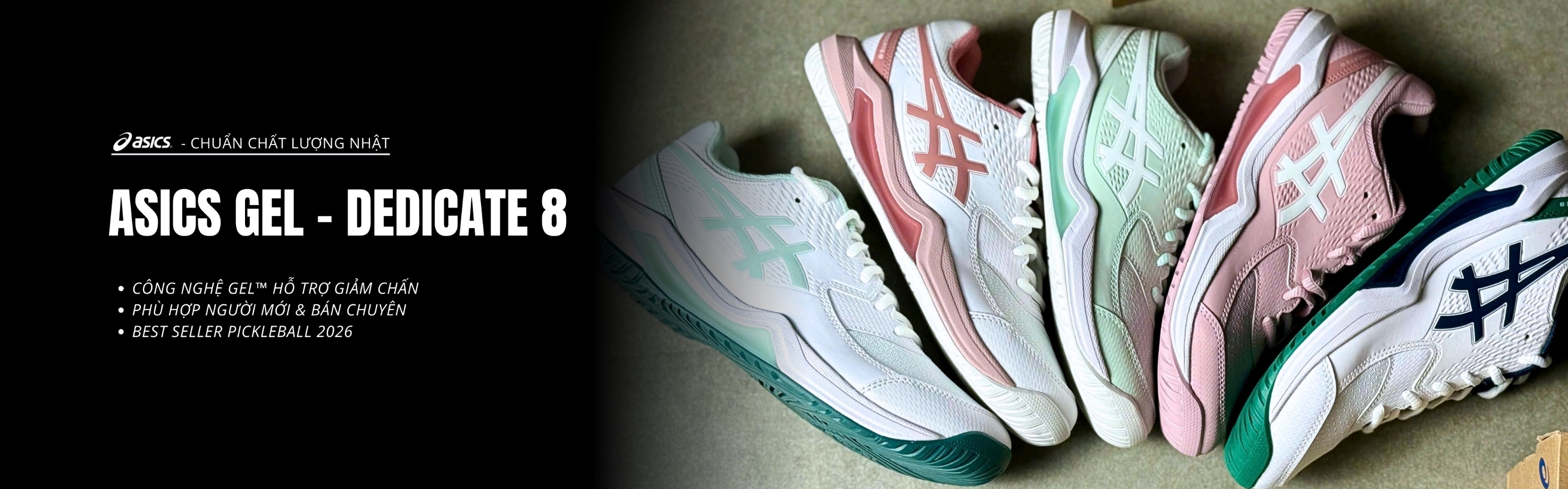 Giày Pickleball Asics Delicate 8