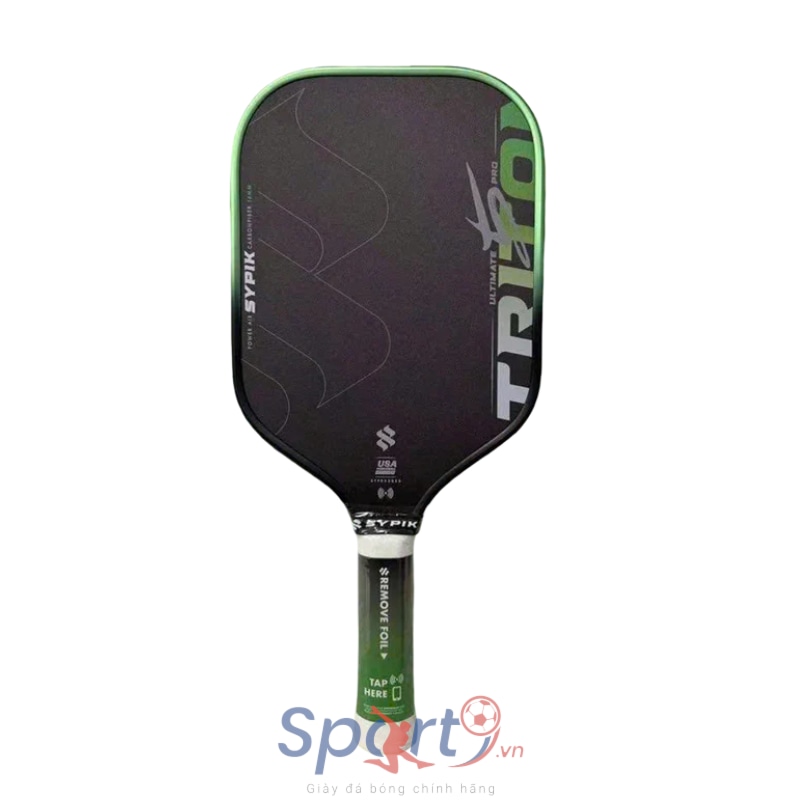 Vợt Pickleball Sypik Pro Tour Ultimate Triton 5 - Màu Xanh Lá