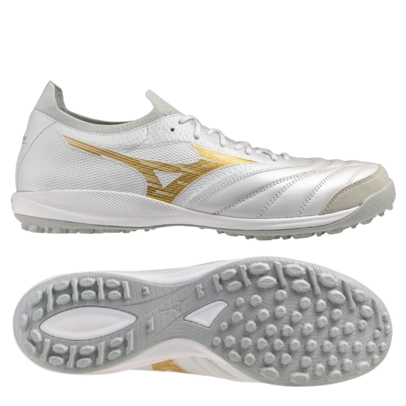 Mizuno Morelia Neo Sala Beta TF - Trắng/Vàng Gold - Q1GB264050