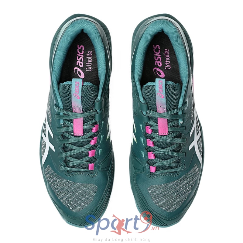 Giày Pickleball Asics Solution Speed FF 4 - 1041A532-300 - Xanh Rêu/Trắng
