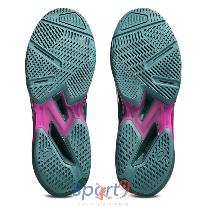 Giày Pickleball Asics Solution Speed FF 4 - 1041A532-300 - Xanh Rêu/Trắng