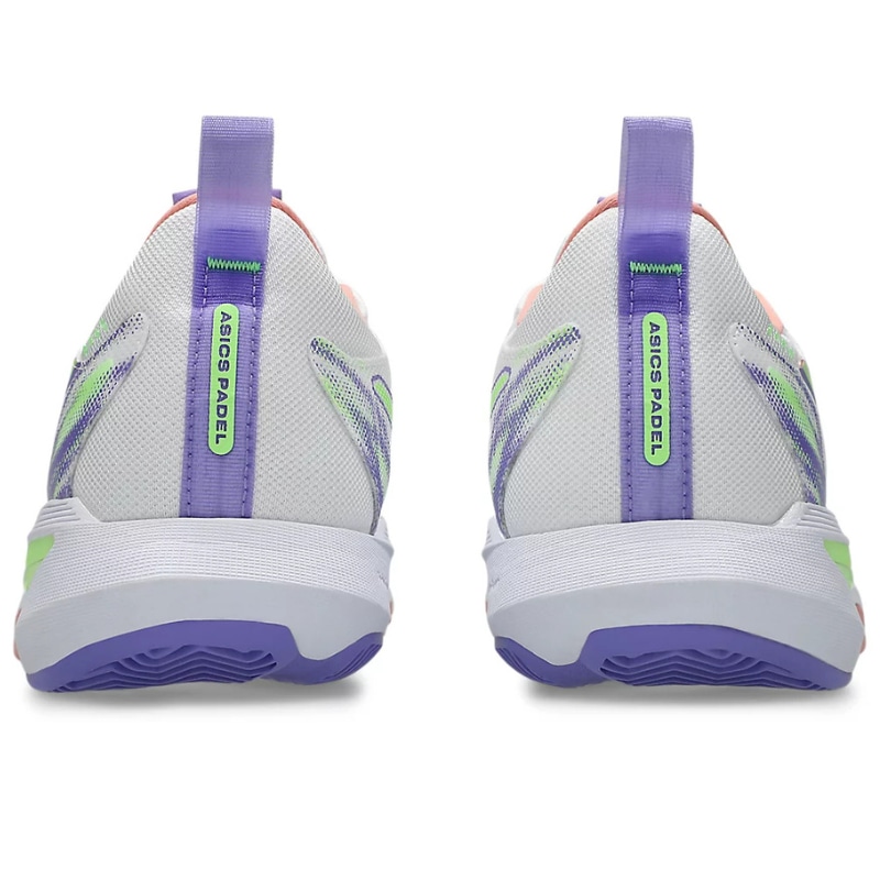 Giày Pickleball Asics Sonic Smash FF -  1042A311-100 - Trắng/Ổi