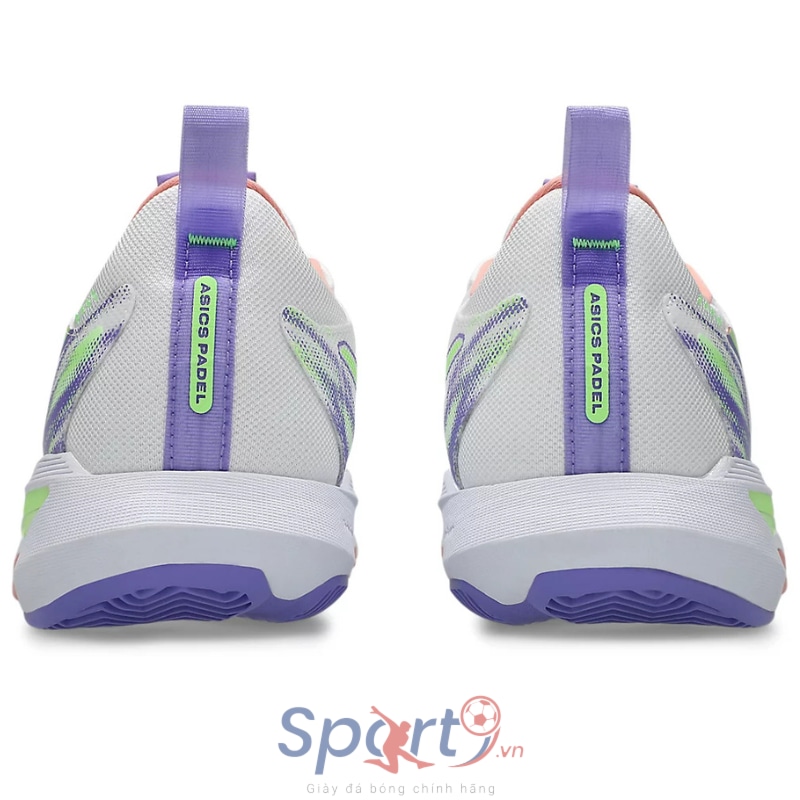 Giày Pickleball Asics Sonic Smash FF -  1042A311-100 - Trắng/Ổi