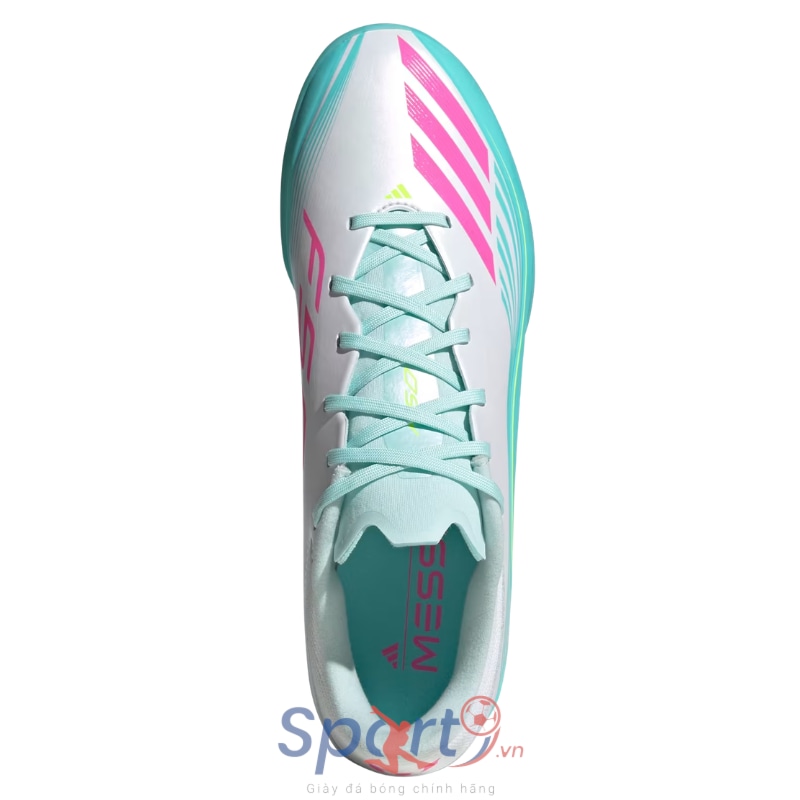 adidas F50 League TF - Xanh Mint/Trắng - JQ0937