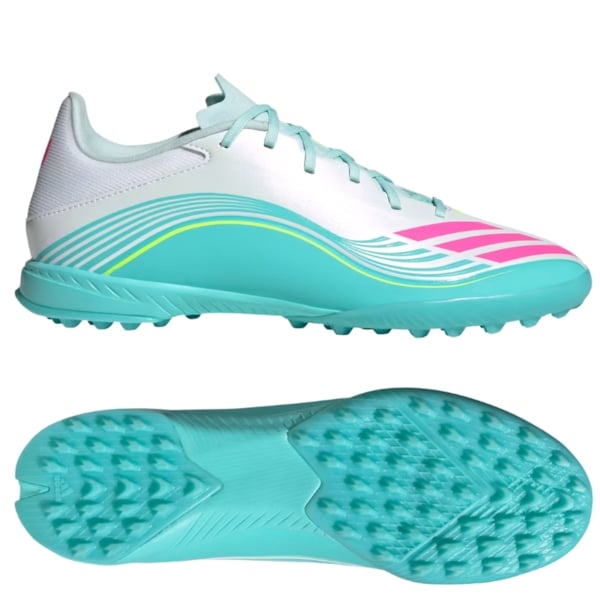 adidas F50 League TF - Xanh Mint/Trắng - JQ0937