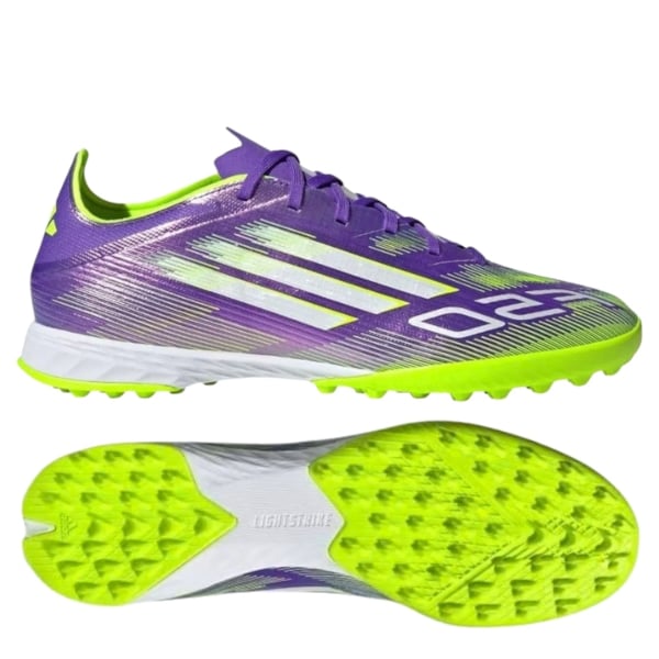 adidas F50 Pro TF - Tím/Trắng/Vàng - JH7665