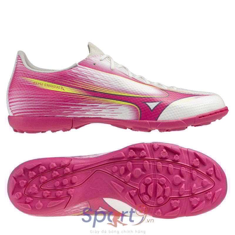 Mizuno Alpha 3 Select AS TF - P1GD266564 - Hồng/Trắng