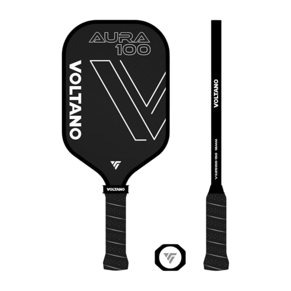 Vợt Pickleball Voltano Aura 100 - VX25100-150 - Màu Đen