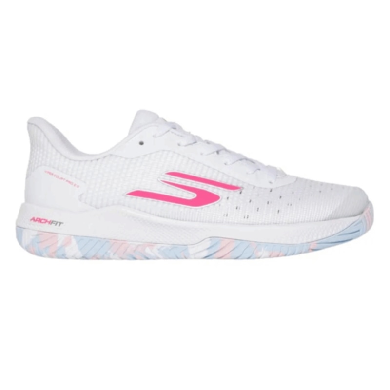 Giày Skechers Viper Court Pro 2.0 - 172109-WMLT - Trắng Hồng
