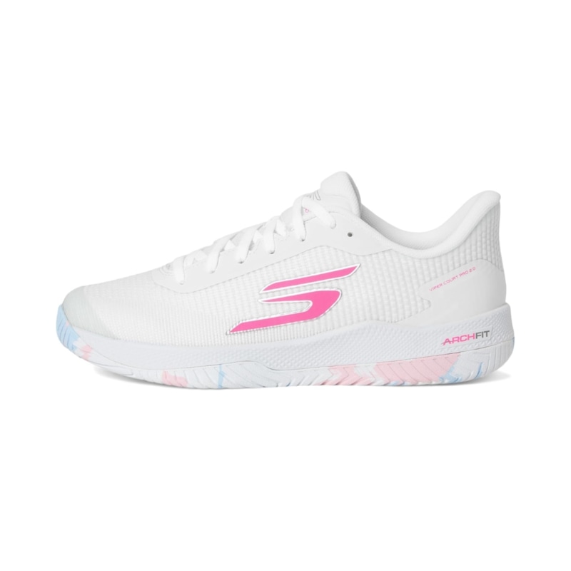 Giày Skechers Viper Court Pro 2.0 - 172109-WMLT - Trắng Hồng