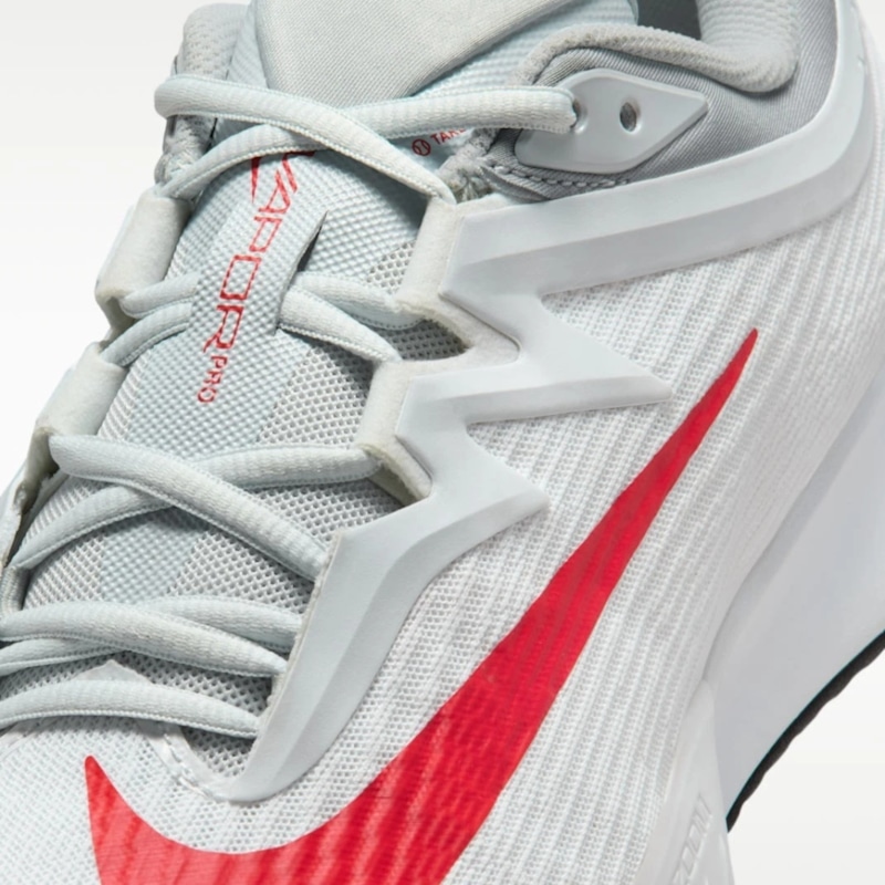 Giày pickleball Nike Court Air Zoom Vapor Pro 3 HC - FZ2161-109 - Trắng/Đỏ