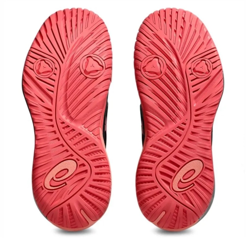 Giày pickleball Asics Gel Resolution X - 1042A279-001 - Đen/Cam