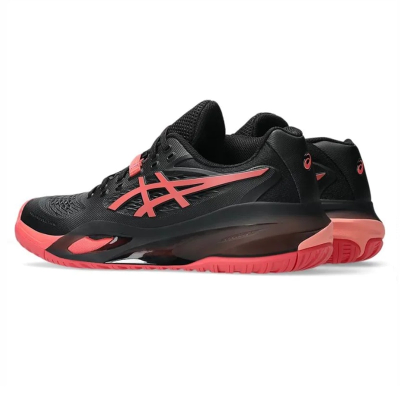 Giày pickleball Asics Gel Resolution X - 1042A279-001 - Đen/Cam