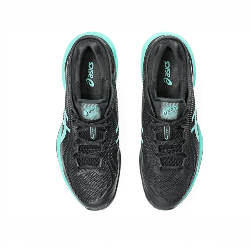 Giày Pickleball Asics Court FF 3 - 1041A370-002 - Đen/Xanh Lá