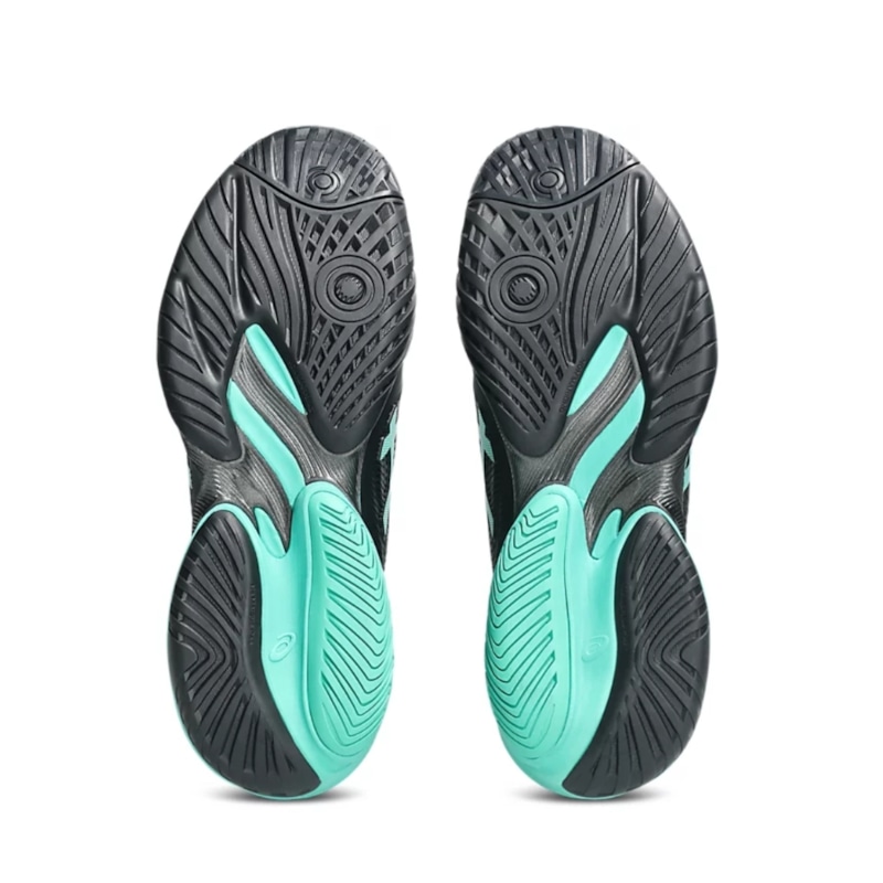 Giày Pickleball Asics Court FF 3 - 1041A370-002 - Đen/Xanh Lá