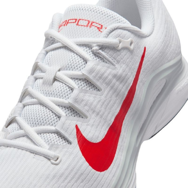 Giày Pickleball Nike Zoom Vapor 12 HC - FV5552-109 - Trắng Đỏ