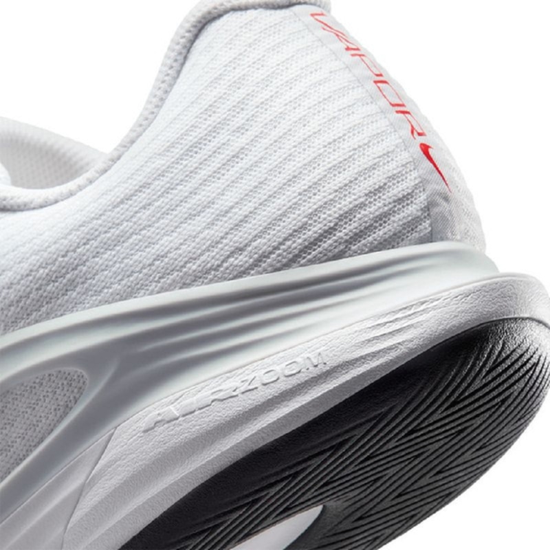 Giày Pickleball Nike Zoom Vapor 12 HC - FV5552-109 - Trắng Đỏ